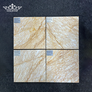 Mármol Dorado Pulido de Lujo GOLDTOP, Piedra con Vetas Doradas Griegas para Pisos de Vestíbulos de Lujo y Paredes Decorativas - Product Image 5