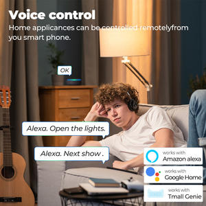 XZJ <span class=keywords><strong>Tuya</strong></span> Contrôle de Maison Intelligente Télécommande IR Universelle Compatible avec Alexa Google Home Infrarouge pour <span class=keywords><strong>TV</strong></span> 1A Amz-Smart Wifi - Product Image 4