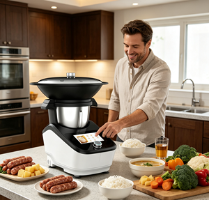 Robot culinaire multifonction <span class=keywords><strong>Thermomix</strong></span> 1500W pour la maison et la cuisine professionnelle - Product Image 1