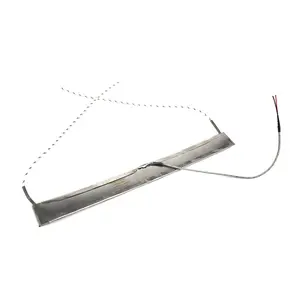 XIAOSHU 220V 300W 30*300mm Electric Mica Heater Heating Plate with J Type Thermocouple