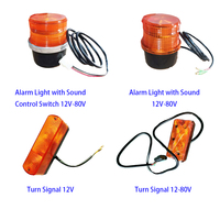 Pièces détachées et accessoires pour chariots élévateurs : Lampe, phare, feu arrière, clignotant, laser, feu de sécurité et d'avertissement