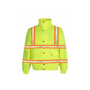 Factory Hi-Vis Reflective Safety <b>Vest</b> ANSI Class 2 EN 20471 Certified Customized Logo Colors OEM/ODM <b>Supported</b> Sizes Safety - Product Image 1