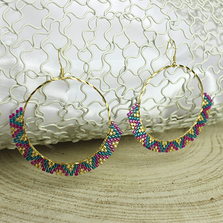 Gypsophile perle stud Sen simple mode sauvage boucles d'oreille goutte boucles d'oreilles