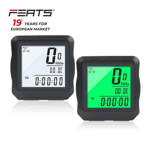 FERTS 22 Functions 1.8 'Screen Waterproof IPX-44 Cycling Computer Bicycle Meter Stopwatch