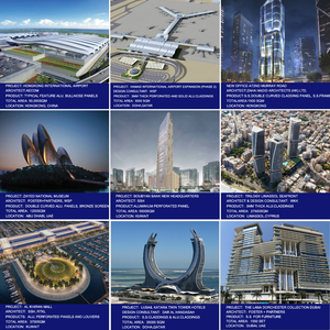 Nouvel, художественная панель для декорирования интерьера, без статной стальной гофрированной панели и нержавеющей стали, для украшения интерьера - Product Image 4