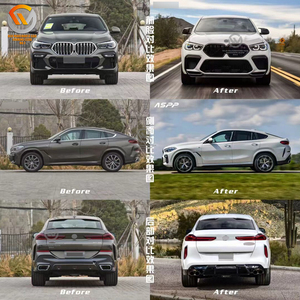 Kit de carrosserie automobile pare-chocs avant et arrière pour <span class=keywords><strong>BMW</strong></span> X6 G06 amélioré à <span class=keywords><strong>X6M</strong></span> <span class=keywords><strong>2019</strong></span> + accessoires de voiture - Product Image 6