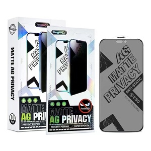 Pellicola Protettiva in Vetro Temperato AG Opaco <span class=keywords><strong>Anti</strong></span>-Privacy 10-in-1, Vendita Calda di Fabbrica, Adatta per iPhone 17/18 Pro Max - Product Image 2