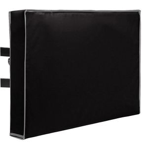 Couverture TV à distance pour l'extérieur 40 "42" 43 "Protecteur universel résistant aux intempéries pour les téléviseurs à écran plat Décor la plupart des supports et supports TV Noir - Product Image 1