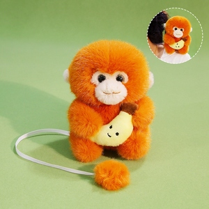 Peluche Super Morbido a Forma di Scimmia Orso con Funzione Antistress e Fodera in Rete per Bambini - Product Image 2