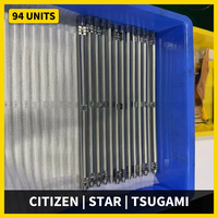 Eje de transmisión CNC personalizado de acero inoxidable, torneado y rectificado de precisión para motor de robot/dron, 0.002mm Citizen Star Tsugami