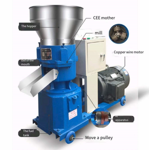 Animal <strong>Feed</strong> <strong>Pellet</strong> <strong>Machine</strong> / Poultry Livestock Granulator / Animal <strong>Feed</strong> Food <strong>Pelletizer</strong> Extruder - Product Image 6