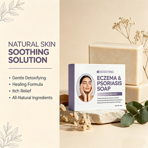 Crème corporelle à base de plantes sous marque privée, formule naturelle douce, nettoyage délicat, apaisement, réparation, hydratation, crème hydratante pour peaux sèches et sensibles, crème pour l'eczéma - Product Image 4