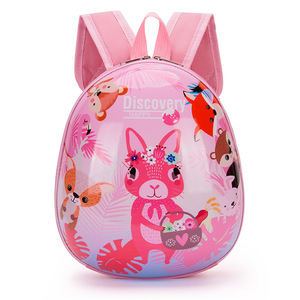 <span class=keywords><strong>Mochila</strong></span> <span class=keywords><strong>Infantil</strong></span> 2026 Nueva con Diseño de Dibujos Animados de Huevo de Animal, Bolsa Escolar para Jardín de Niños, Regalo para Niños y Niñas - Product Image 2