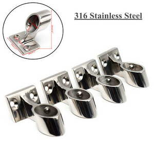 Anshun OEM 304 316 Fabricante <span class=keywords><strong>de</strong></span> <span class=keywords><strong>acero</strong></span> inoxidable Yacht Sail Tail Stanchion Marine Hardware para velero - Product Image 4