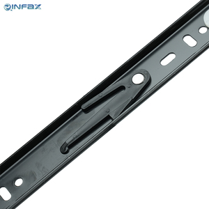 Correderas de rodamiento de bolas hidráulicas de cierre automático 45mm 3 secciones, acero laminado en frío de alta resistencia para cocinas comerciales - Product Image 2