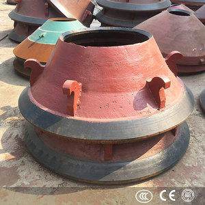 Pièces d'usure de haute qualité GP300S Concave et Mantle 814317178300 pour concasseur à cône, pièce en fonte de manganèse - Product Image 2