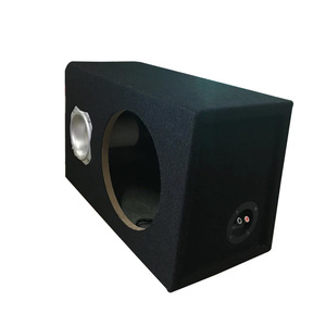 12 Inch <b>Empty</b> Subwoofer <b>Box</b> 18L MDF Enclosure With Metal Vent For Car Audio - Product Image 4