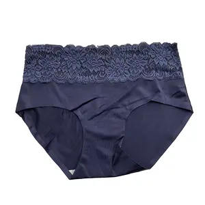 High-Waisted Underwear Sexy Briefs Lace Panties Women's Panties Woman Underwear