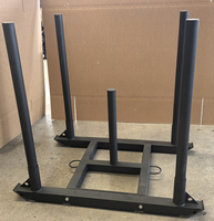Traîneau de musculation robuste pour entraînement de force, Cross Fitness, avec support, pour entraînement extérieur