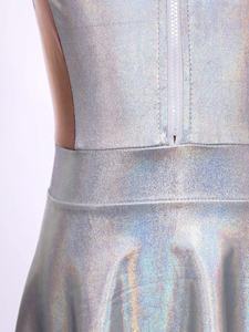 ชุดคอสตูมเอเลี่ยนสำหรับเด็กผู้หญิงอายุ 6-16 ปี ชุดเดรสทรงเอ น่ารัก เหมาะสำหรับงานคอสเพลย์ ปาร์ตี้ การแสดงบนเวที บอลรูม และลาติน - Product Image 4