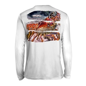 Wholesale Printed Long Sleeve Upf 50 Shirt Uv Fishing Shirts <b>Men</b> - Product Image 2