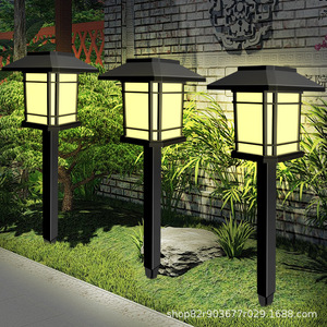 <b>Solar</b> Outdoor Lawn <b>Lamp</b> Garden Villa Plug In Rain Proof Small Room <b>Lamp</b> Courtyard Aisle Landscape Decoration Atmosphere <b>Lamp</b> - Product Image 2
