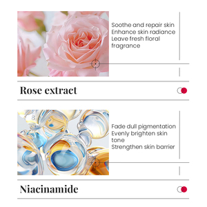 KORMESIC Private Label OEM 100g Korean Rose Whitening <b>Soap</b> Nature Bath <b>Soap</b> Bar Rich Foam Gentle Cleansing Whitening Lightening - Product Image 4