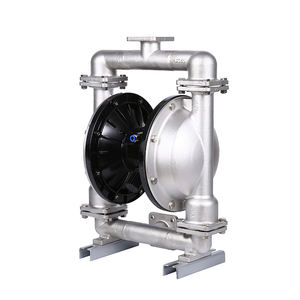 QBY-K65 Food Grade Stainless Steel 316L Pneumatic Air <strong>Diaphragm</strong> Pump Sanitary <strong>Liquid</strong> Transfer Pump for Paste - Product Image 2