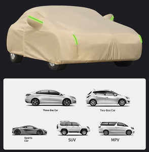 Funda para Coche Impermeable para Exteriores, Protección Total contra el Sol y el Calor, Funda de PEVA con Protección Anti-UV para Dacia <span class=keywords><strong>Sandero</strong></span> - Product Image 5