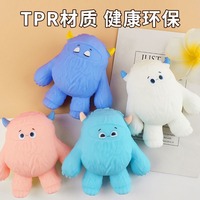 Jouet de simulation anti-stress en TPR souple et moelleux, boule de décompression sonore, cadeau créatif tendance pour la décompression
