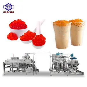 Easy To Operate Popping Boba Production Line Semi Automatic Jelly Ball Popping Boba Making Machine
