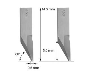 Magnetisches Material Wolfram karbid Stahl klinge Z31 Z41 Z44 Plotter Schneid klinge - Product Image 2