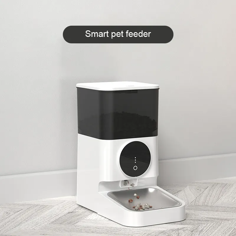 Automatische Huisdiervoeder Smart Wifi Mobiele App Afstandsbediening Hondenvoer Auto Feeder Dispenser Smart Pet Feeder