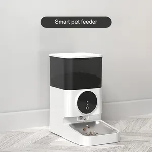 Automatischer Haustierfutter Smart WLAN Mobile App Fernbedienung Hundenahrung Automatikfütter Spender intelligenter Haustierfutter