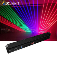 Haute puissance Dmx scène Disco Dj rouge vert Lazer fête lumières 8 yeux Rgb Laser Led Bar lumière pour boîte de nuit