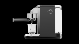 Machine à <span class=keywords><strong>café</strong></span> expresso italienne SHARDOR, nouveau style, pour latte et cappuccino, avec mousseur à lait et buse vapeur, couleur argent. - Product Image 4