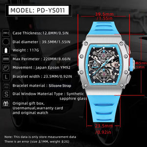 นาฬิกาข้อมือ Pagani Design รุ่น PD-YS011 YS011 สไตล์วินเทจ สำหรับผู้ชาย กันน้ำ หรูหรา เครื่องควอตซ์จากญี่ปุ่น พร้อมกล่อง - Product Image 5