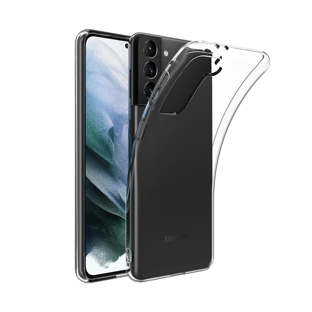 IVANHOE 2.0MM Clear TPU Case for Samsung Galaxy S20 FE S10 S21 Plus Ultra A51 A71 5G Transparent Shockproof Protect Cover A21s