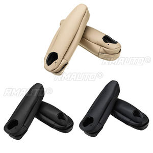 2 Fundas de Cuero PU para Reposabrazos de Asiento para Lexus RX 300 330 350 2003 2004 2005 2006 2007 2008 2009 Beige/Negro-B/Negro-R - Product Image 1