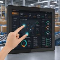 Gootoox Panel PC Industrial Todo en Uno con Android Integrado, 7/10.1/13.3/15.6/21.5 Pulgadas, RK3568/RK3562, Linux, IP65, Resistente al Agua, en Stock