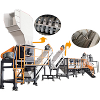 Machine de séchage électrique en plastique HDPE, avec motifs des déchets, traitement des bouteilles de lait, Machine/ligne/plantes
