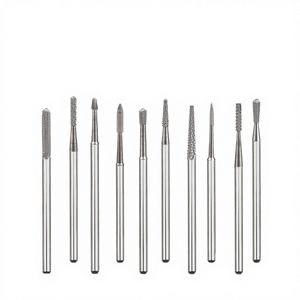 Custom Durable Tungsten Steel Brushless Tapered Russian Nail Art Salon Polishing Tools Mini Lime Diamond <b>Drill</b> Bits for Nails - Product Image 4