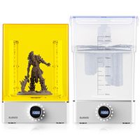 Station de lavage et de durcissement de résine For Mercury X Bundle 7000 ml avec connectivité USB, structure métallique pour le post-traitement de grands modèles