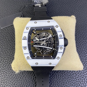 <span class=keywords><strong>Montre</strong></span> mécanique de luxe de haute qualité, mouvement intégré, échappement à 5 heures, roue d'équilibrage réelle, <span class=keywords><strong>montre</strong></span> pour <span class=keywords><strong>homme</strong></span> en carbone 61-01 Runway - Product Image 1