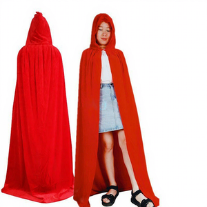 Disfraz de Vampiro o Grim Reaper para Halloween, Capa de Bruja de Terciopelo Sintético para Adultos - Product Image 5