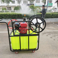 Pulvérisateur à pompe de chariot à essence de jardin de verger d'agriculture de 100l- 500l