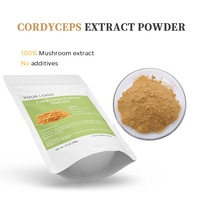 Extrait de Cordyceps Militaris en vrac, mélange de mycélium fruiteur, 5% de Cordycepine, poudre testée HPLC, en fût, complément alimentaire pour la santé