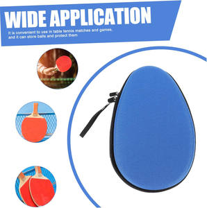 Free sample Player Training <b>Racket</b> Protective Cover Portable Rectangular Shape Hard Bag Outdoor Sports <b>Table</b> <b>Tennis</b> Cover Bag - Product Image 5