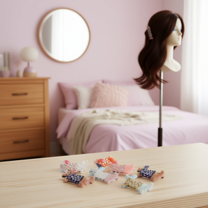 Pince à cheveux en forme de patte de chien 9 cm pour femmes et filles - Product Image 2