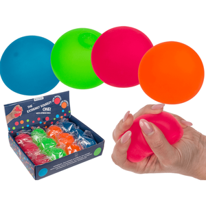 Balle anti stress ultra douce, Néon, - Product Image 1